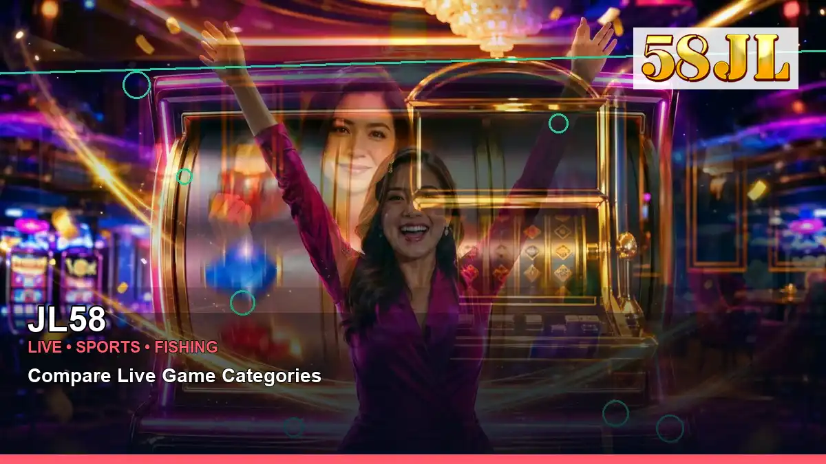 JL58 centered play phone mobile casino games highlighting mobile-friendly casino play