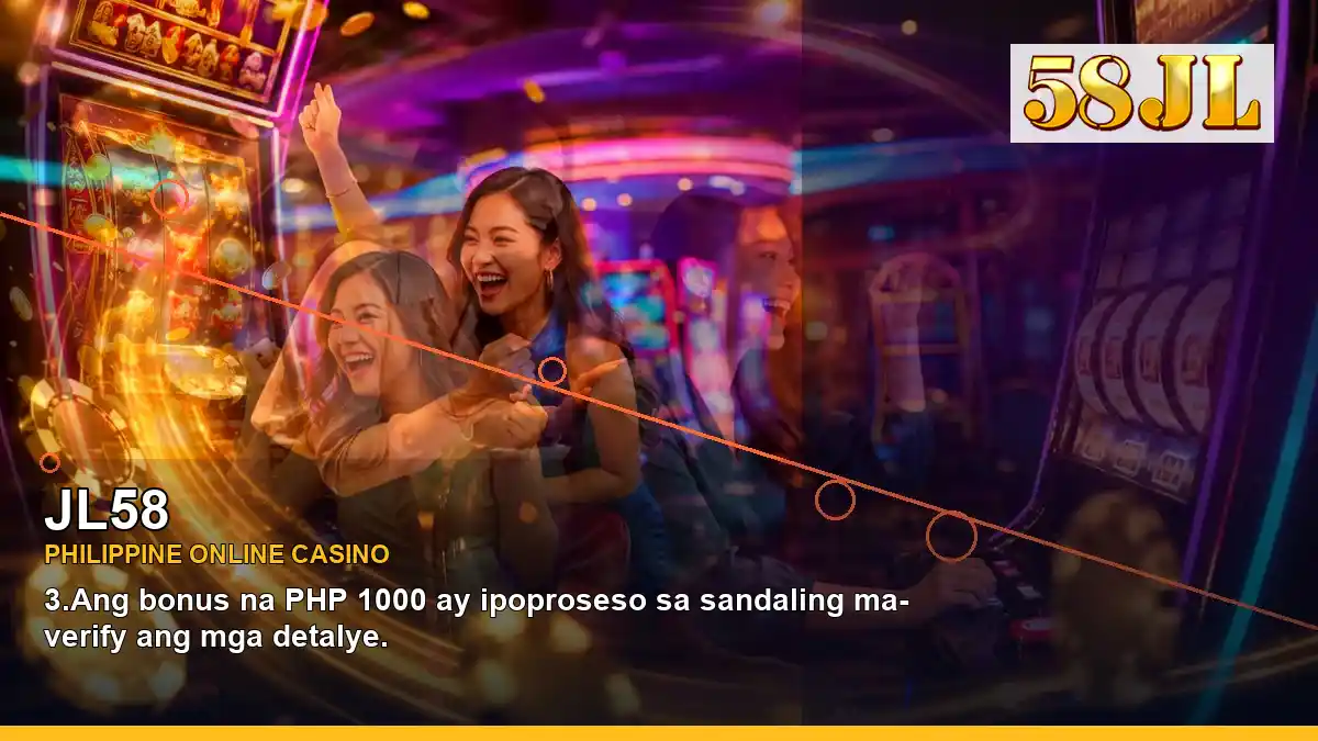 JL58 reels casino bonus games in a right-diagonal scene for the JL58 brand search, casino access, games, account help and